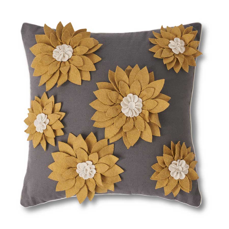 sunflower pillow